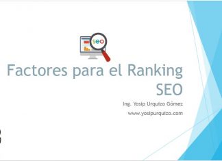 Factores para el Ranking de SEO Factores para el ranking de SEO
