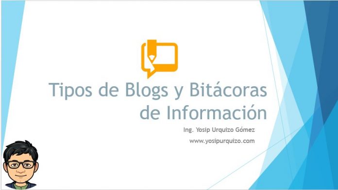 Tipos de Blogs y Bitacoras de Informacion