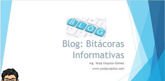 Blog Bitácoras Informativas Blog Bitácoras Informativas