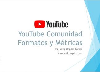 YouTube Comunidad Formatos y Métricas YouTube Comunidad Formatos y Metricas