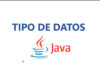 Tipo de Datos | Fundamentos de Programación Tipos de datos