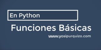 Funciones Básicas | Python funciones-basicas